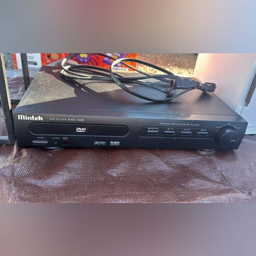 Kodak Black DVD Player with Cables